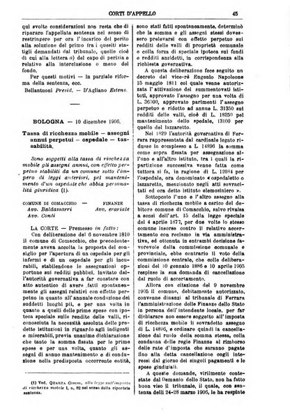 Annali della giurisprudenza italiana raccolta generale delle decisioni delle Corti di cassazione e d'appello in materia civile, criminale, commerciale, di diritto pubblico e amministrativo, e di procedura civile e penale