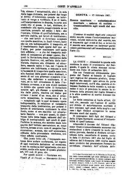 Annali della giurisprudenza italiana raccolta generale delle decisioni delle Corti di cassazione e d'appello in materia civile, criminale, commerciale, di diritto pubblico e amministrativo, e di procedura civile e penale