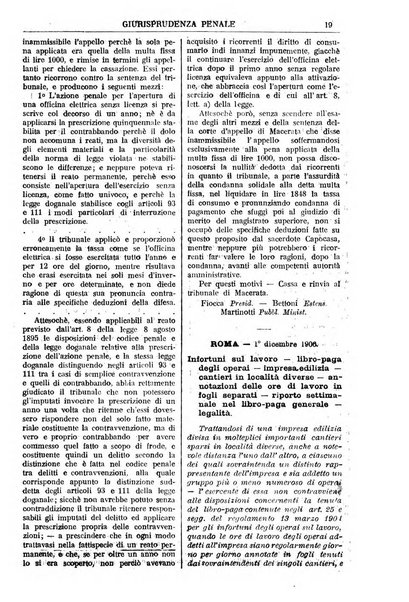 Annali della giurisprudenza italiana raccolta generale delle decisioni delle Corti di cassazione e d'appello in materia civile, criminale, commerciale, di diritto pubblico e amministrativo, e di procedura civile e penale