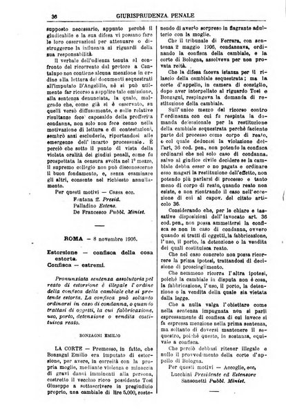 Annali della giurisprudenza italiana raccolta generale delle decisioni delle Corti di cassazione e d'appello in materia civile, criminale, commerciale, di diritto pubblico e amministrativo, e di procedura civile e penale