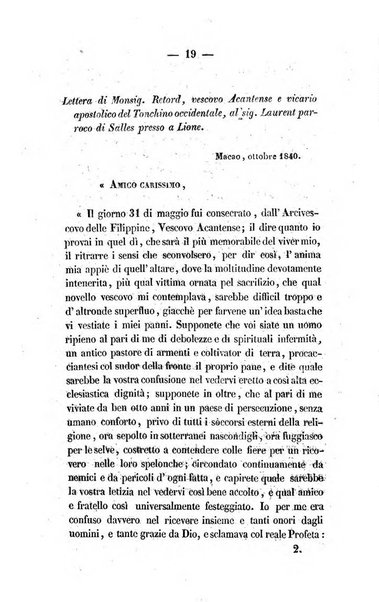 Annali della propagazione della fede raccolta periodica delle lettere dei vescovi e dei missionarj delle missioni nei due mondi ... che forma il seguito delle Lettere edificanti