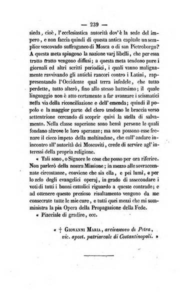 Annali della propagazione della fede raccolta periodica delle lettere dei vescovi e dei missionarj delle missioni nei due mondi ... che forma il seguito delle Lettere edificanti