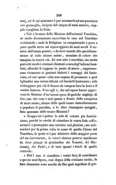 Annali della propagazione della fede raccolta periodica delle lettere dei vescovi e dei missionarj delle missioni nei due mondi ... che forma il seguito delle Lettere edificanti