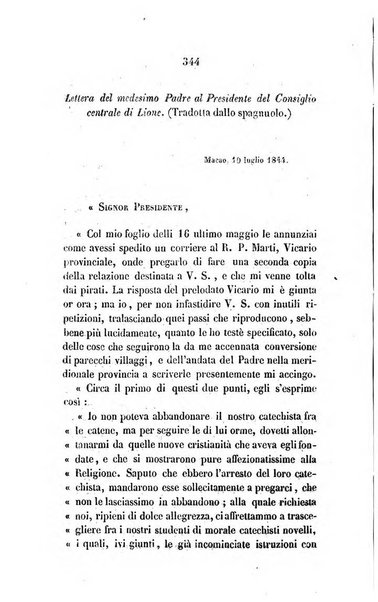 Annali della propagazione della fede raccolta periodica delle lettere dei vescovi e dei missionarj delle missioni nei due mondi ... che forma il seguito delle Lettere edificanti