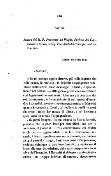 Annali della propagazione della fede raccolta periodica delle lettere dei vescovi e dei missionarj delle missioni nei due mondi ... che forma il seguito delle Lettere edificanti