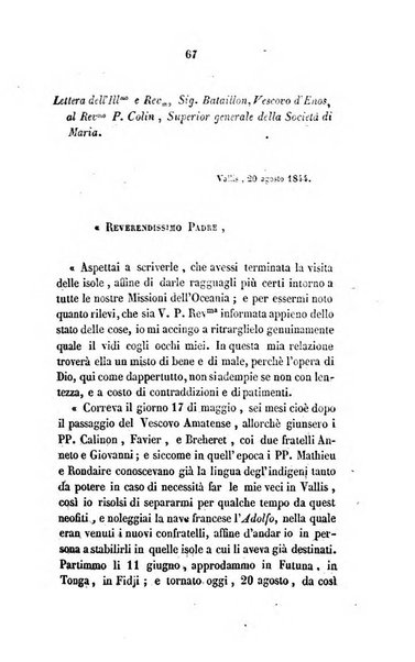 Annali della propagazione della fede raccolta periodica delle lettere dei vescovi e dei missionarj delle missioni nei due mondi ... che forma il seguito delle Lettere edificanti