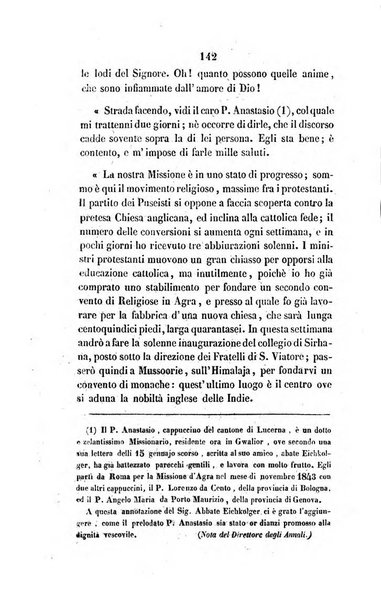 Annali della propagazione della fede raccolta periodica delle lettere dei vescovi e dei missionarj delle missioni nei due mondi ... che forma il seguito delle Lettere edificanti