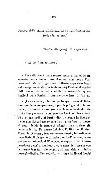 Annali della propagazione della fede raccolta periodica delle lettere dei vescovi e dei missionarj delle missioni nei due mondi ... che forma il seguito delle Lettere edificanti