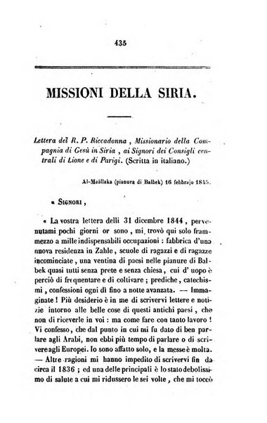 Annali della propagazione della fede raccolta periodica delle lettere dei vescovi e dei missionarj delle missioni nei due mondi ... che forma il seguito delle Lettere edificanti