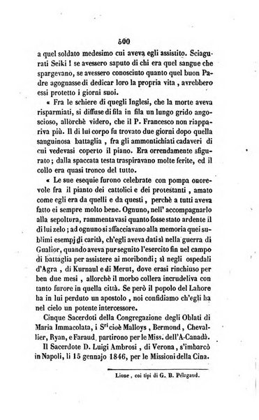 Annali della propagazione della fede raccolta periodica delle lettere dei vescovi e dei missionarj delle missioni nei due mondi ... che forma il seguito delle Lettere edificanti