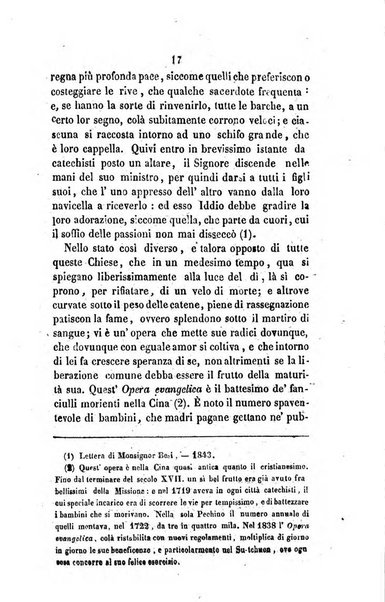 Annali della propagazione della fede raccolta periodica delle lettere dei vescovi e dei missionarj delle missioni nei due mondi ... che forma il seguito delle Lettere edificanti