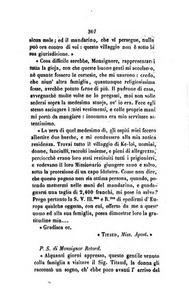 Annali della propagazione della fede raccolta periodica delle lettere dei vescovi e dei missionarj delle missioni nei due mondi ... che forma il seguito delle Lettere edificanti