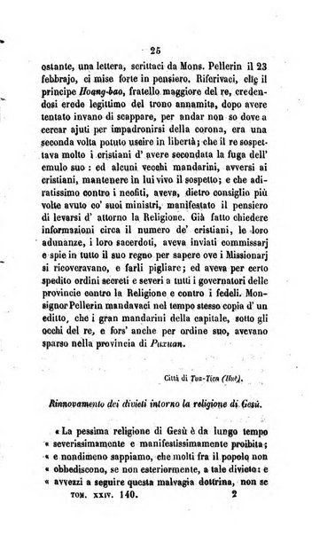 Annali della propagazione della fede raccolta periodica delle lettere dei vescovi e dei missionarj delle missioni nei due mondi ... che forma il seguito delle Lettere edificanti