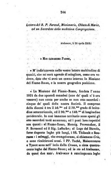 Annali della propagazione della fede raccolta periodica delle lettere dei vescovi e dei missionarj delle missioni nei due mondi ... che forma il seguito delle Lettere edificanti