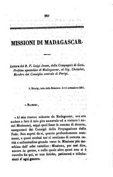 Annali della propagazione della fede raccolta periodica delle lettere dei vescovi e dei missionarj delle missioni nei due mondi ... che forma il seguito delle Lettere edificanti