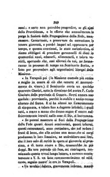 Annali della propagazione della fede raccolta periodica delle lettere dei vescovi e dei missionarj delle missioni nei due mondi ... che forma il seguito delle Lettere edificanti