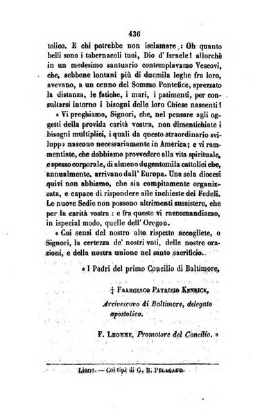 Annali della propagazione della fede raccolta periodica delle lettere dei vescovi e dei missionarj delle missioni nei due mondi ... che forma il seguito delle Lettere edificanti