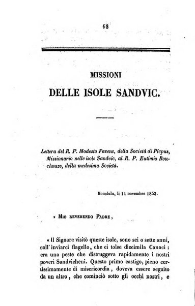 Annali della propagazione della fede raccolta periodica delle lettere dei vescovi e dei missionarj delle missioni nei due mondi ... che forma il seguito delle Lettere edificanti