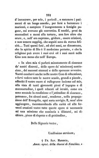 Annali della propagazione della fede raccolta periodica delle lettere dei vescovi e dei missionarj delle missioni nei due mondi ... che forma il seguito delle Lettere edificanti