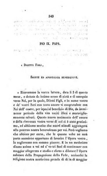 Annali della propagazione della fede raccolta periodica delle lettere dei vescovi e dei missionarj delle missioni nei due mondi ... che forma il seguito delle Lettere edificanti