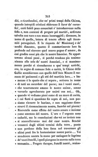 Annali della propagazione della fede raccolta periodica delle lettere dei vescovi e dei missionarj delle missioni nei due mondi ... che forma il seguito delle Lettere edificanti