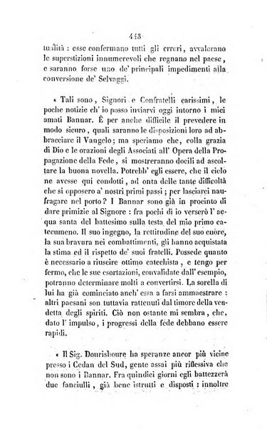 Annali della propagazione della fede raccolta periodica delle lettere dei vescovi e dei missionarj delle missioni nei due mondi ... che forma il seguito delle Lettere edificanti