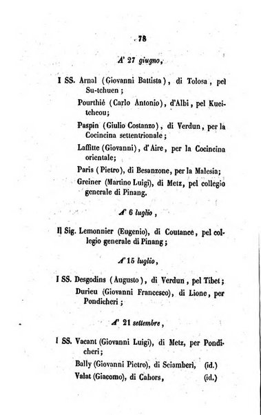 Annali della propagazione della fede raccolta periodica delle lettere dei vescovi e dei missionarj delle missioni nei due mondi ... che forma il seguito delle Lettere edificanti