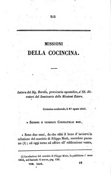 Annali della propagazione della fede raccolta periodica delle lettere dei vescovi e dei missionarj delle missioni nei due mondi ... che forma il seguito delle Lettere edificanti