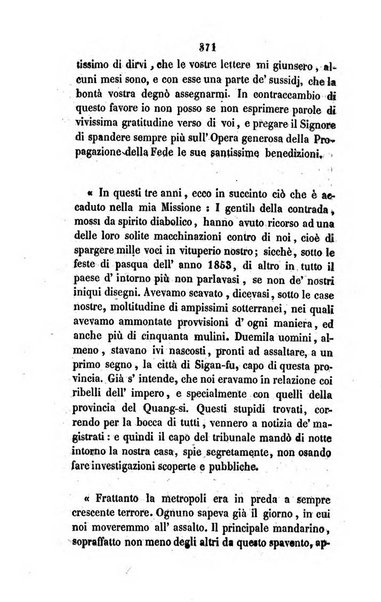 Annali della propagazione della fede raccolta periodica delle lettere dei vescovi e dei missionarj delle missioni nei due mondi ... che forma il seguito delle Lettere edificanti