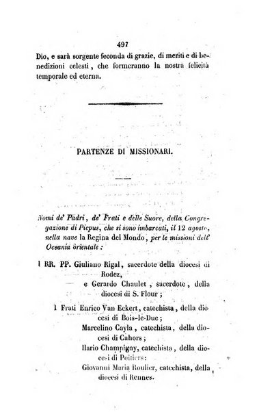 Annali della propagazione della fede raccolta periodica delle lettere dei vescovi e dei missionarj delle missioni nei due mondi ... che forma il seguito delle Lettere edificanti