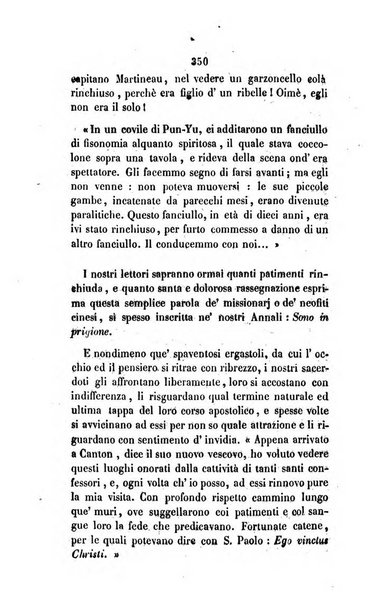 Annali della propagazione della fede raccolta periodica delle lettere dei vescovi e dei missionarj delle missioni nei due mondi ... che forma il seguito delle Lettere edificanti