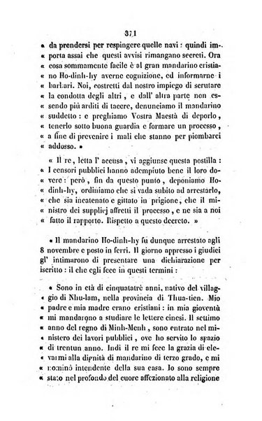 Annali della propagazione della fede raccolta periodica delle lettere dei vescovi e dei missionarj delle missioni nei due mondi ... che forma il seguito delle Lettere edificanti