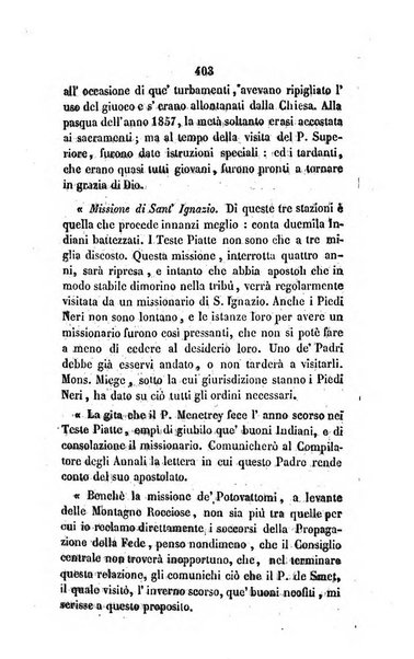 Annali della propagazione della fede raccolta periodica delle lettere dei vescovi e dei missionarj delle missioni nei due mondi ... che forma il seguito delle Lettere edificanti