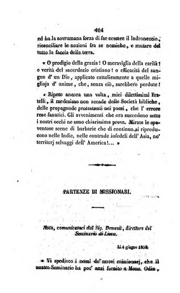 Annali della propagazione della fede raccolta periodica delle lettere dei vescovi e dei missionarj delle missioni nei due mondi ... che forma il seguito delle Lettere edificanti