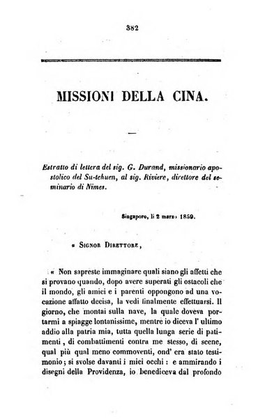 Annali della propagazione della fede raccolta periodica delle lettere dei vescovi e dei missionarj delle missioni nei due mondi ... che forma il seguito delle Lettere edificanti