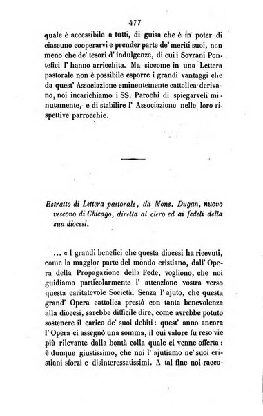 Annali della propagazione della fede raccolta periodica delle lettere dei vescovi e dei missionarj delle missioni nei due mondi ... che forma il seguito delle Lettere edificanti