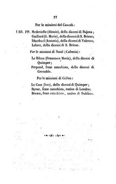 Annali della propagazione della fede raccolta periodica delle lettere dei vescovi e dei missionarj delle missioni nei due mondi ... che forma il seguito delle Lettere edificanti