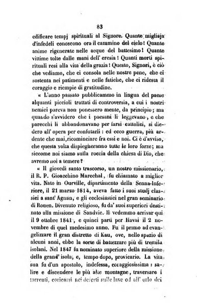 Annali della propagazione della fede raccolta periodica delle lettere dei vescovi e dei missionarj delle missioni nei due mondi ... che forma il seguito delle Lettere edificanti