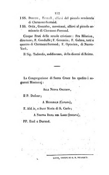 Annali della propagazione della fede raccolta periodica delle lettere dei vescovi e dei missionarj delle missioni nei due mondi ... che forma il seguito delle Lettere edificanti