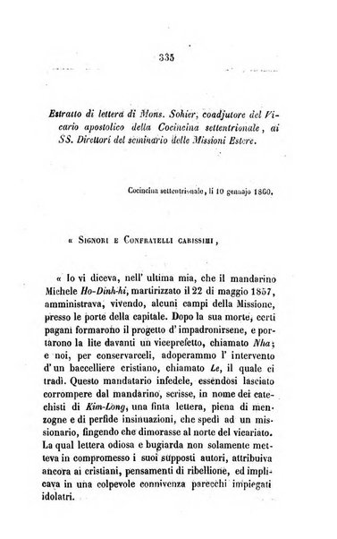 Annali della propagazione della fede raccolta periodica delle lettere dei vescovi e dei missionarj delle missioni nei due mondi ... che forma il seguito delle Lettere edificanti