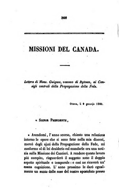 Annali della propagazione della fede raccolta periodica delle lettere dei vescovi e dei missionarj delle missioni nei due mondi ... che forma il seguito delle Lettere edificanti