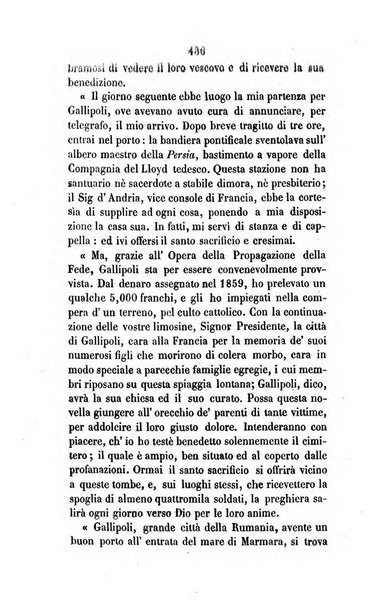 Annali della propagazione della fede raccolta periodica delle lettere dei vescovi e dei missionarj delle missioni nei due mondi ... che forma il seguito delle Lettere edificanti