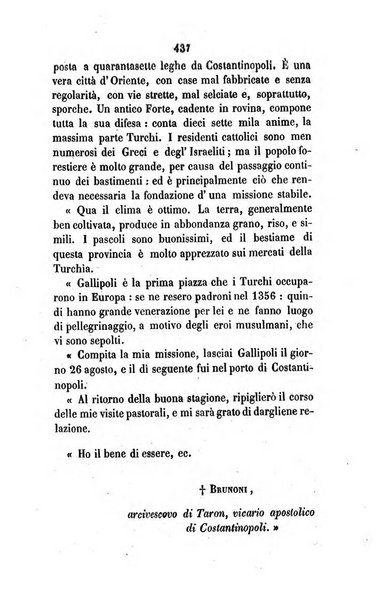 Annali della propagazione della fede raccolta periodica delle lettere dei vescovi e dei missionarj delle missioni nei due mondi ... che forma il seguito delle Lettere edificanti