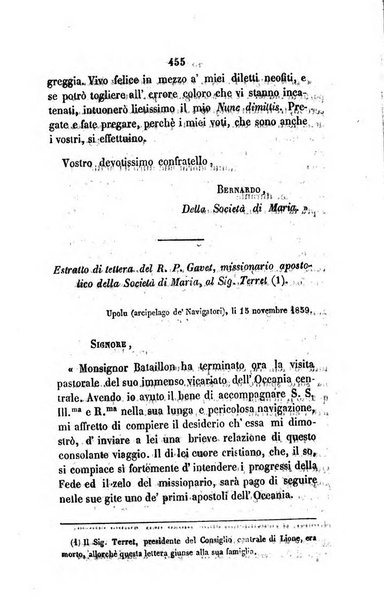 Annali della propagazione della fede raccolta periodica delle lettere dei vescovi e dei missionarj delle missioni nei due mondi ... che forma il seguito delle Lettere edificanti