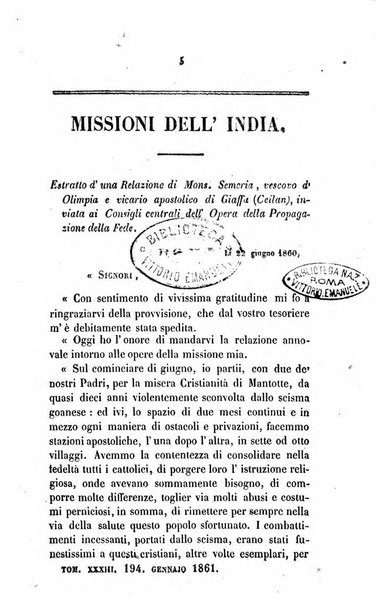 Annali della propagazione della fede raccolta periodica delle lettere dei vescovi e dei missionarj delle missioni nei due mondi ... che forma il seguito delle Lettere edificanti