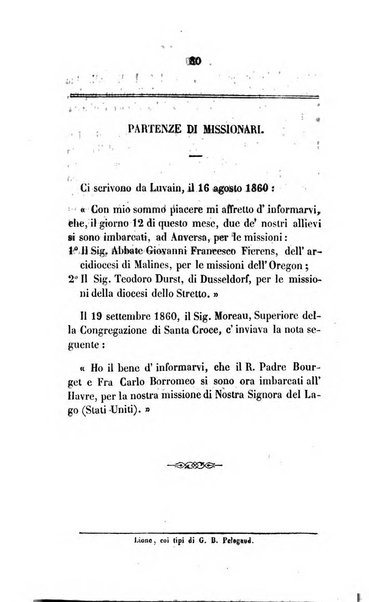 Annali della propagazione della fede raccolta periodica delle lettere dei vescovi e dei missionarj delle missioni nei due mondi ... che forma il seguito delle Lettere edificanti