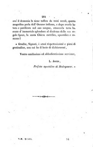 Annali della propagazione della fede raccolta periodica delle lettere dei vescovi e dei missionarj delle missioni nei due mondi ... che forma il seguito delle Lettere edificanti