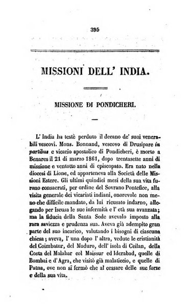 Annali della propagazione della fede raccolta periodica delle lettere dei vescovi e dei missionarj delle missioni nei due mondi ... che forma il seguito delle Lettere edificanti