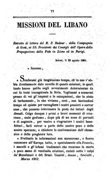 Annali della propagazione della fede raccolta periodica delle lettere dei vescovi e dei missionarj delle missioni nei due mondi ... che forma il seguito delle Lettere edificanti