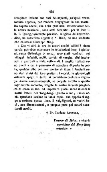 Annali della propagazione della fede raccolta periodica delle lettere dei vescovi e dei missionarj delle missioni nei due mondi ... che forma il seguito delle Lettere edificanti